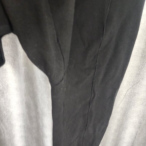 Vintage Plein Sud Black Stirrup Stretch Pants Leggings 38/6 Made in France - Picture 12 of 12